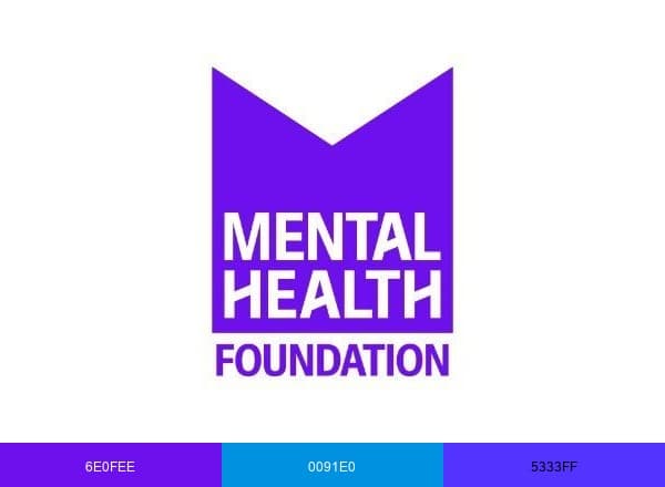 Mental Health Foundation brand color palette