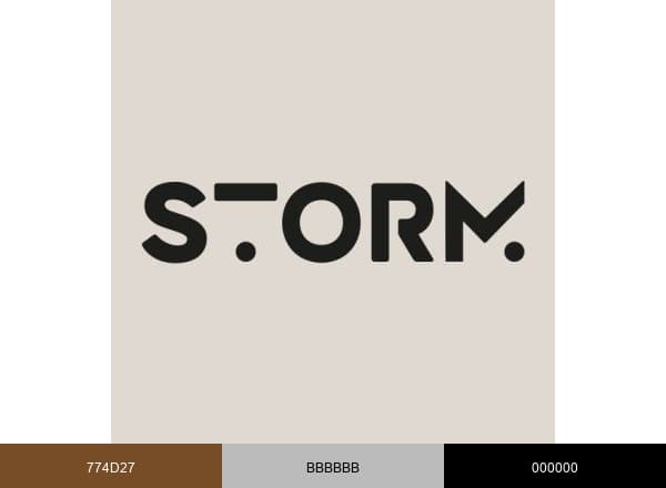 the STORM studio e.K. brand color palette