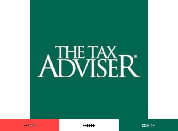 The Tax Adviser brand color palette