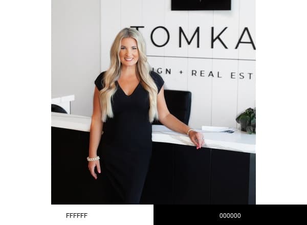 The TomKat Studio brand color palette