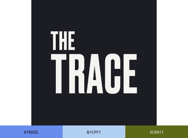 The Trace brand color palette