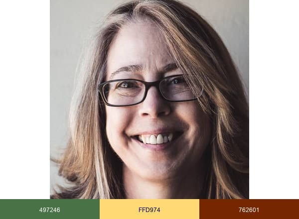 Susan Moran brand color palette