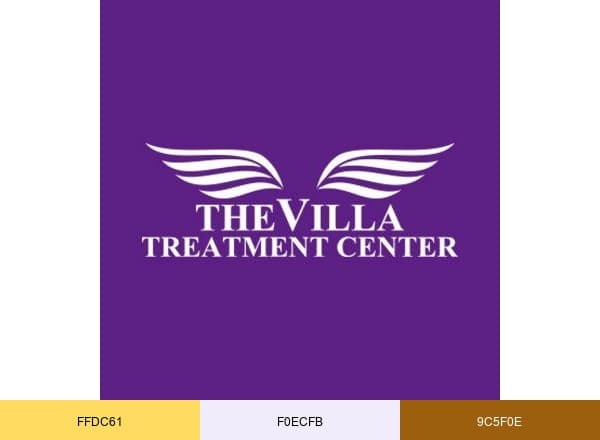 Villa Treatment brand color palette