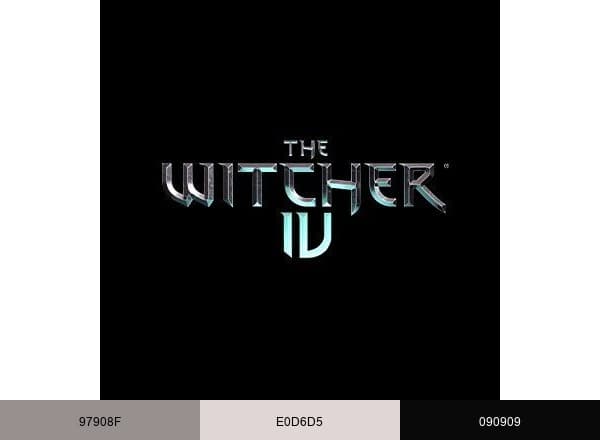 The Witcher brand color palette