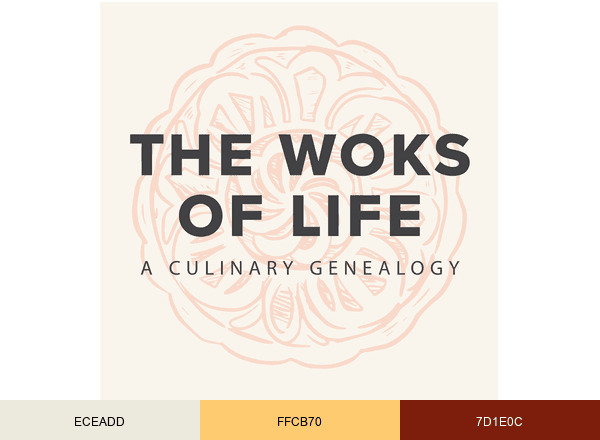 The Woks of Life brand color palette