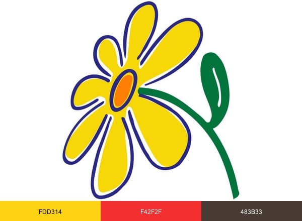 Young's Greenhouse brand color palette