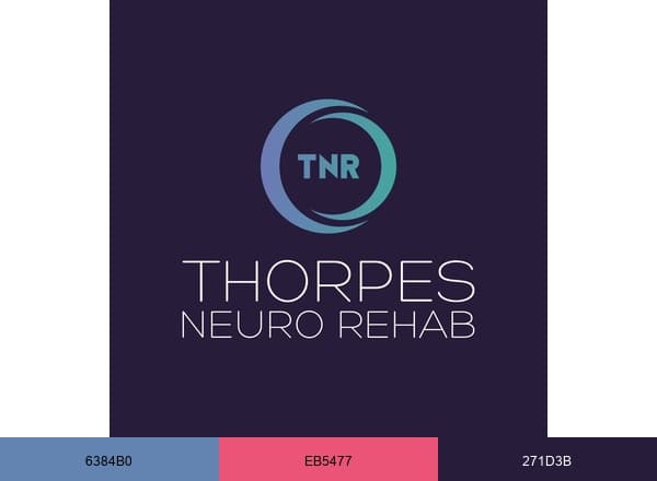 Thorpes Neuro Rehab brand color palette