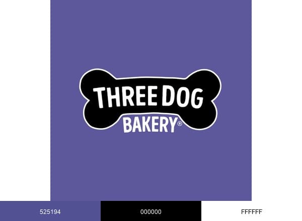 Three Dog Bakery brand color palette