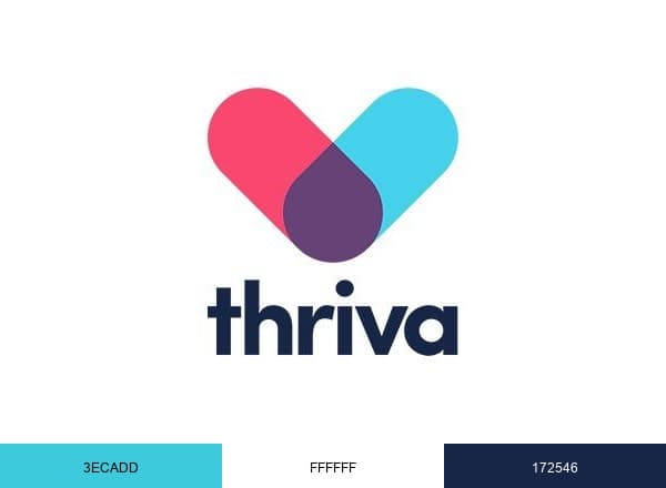 Thriva brand color palette