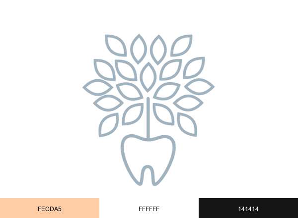 Thrive Dental and Orthodontics brand color palette