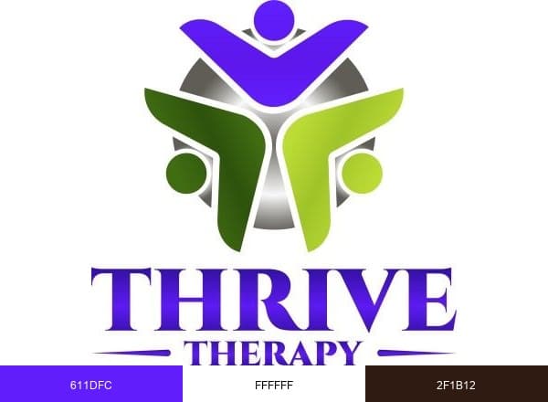 Thrive Therapy brand color palette