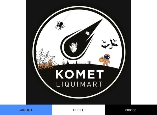 — TiendaKomet brand color palette