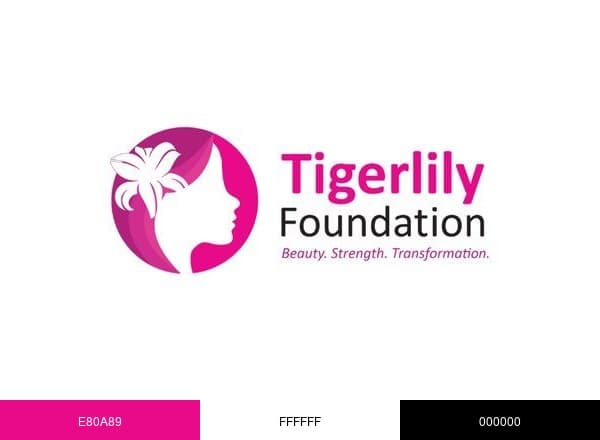 Tigerlily Foundation brand color palette