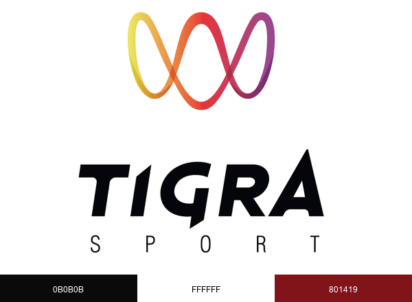 Tigra Sport brand color palette