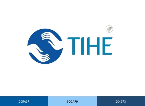 TIHE brand color palette