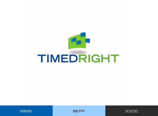 TimedRight Inc. brand color palette