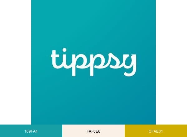 Tippsysake brand color palette