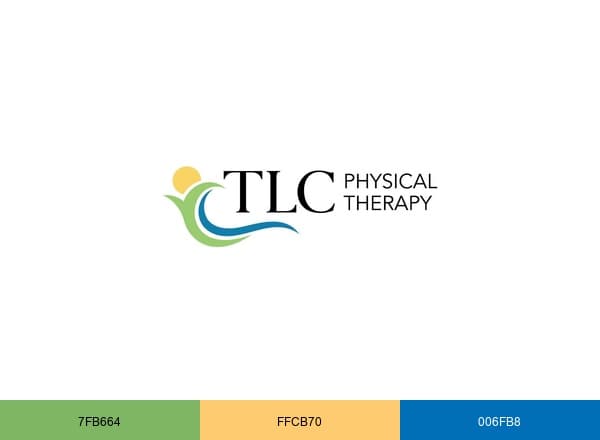 TLC Physical Therapy brand color palette