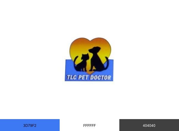TLC Pet Doctor brand color palette