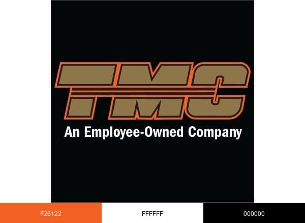 TMC Transportation brand color palette
