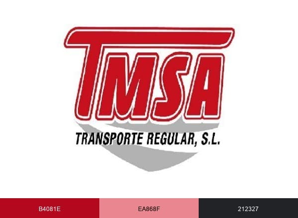 Transportes Menorca brand color palette