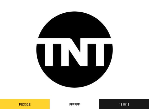 TNT Drama brand color palette