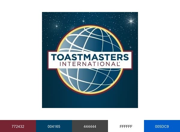 Toastmasters International brand color palette