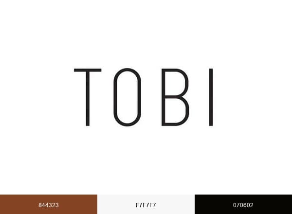 Tobi brand color palette