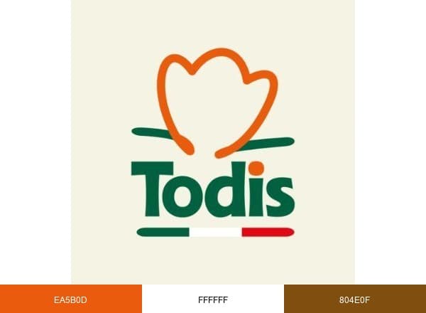 Todis brand color palette
