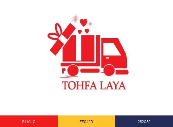 TohfaLaya brand color palette