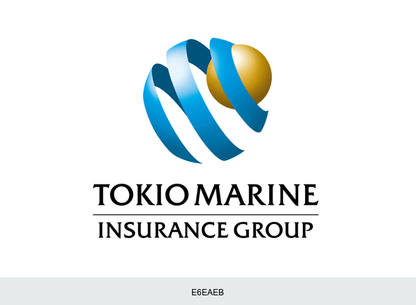 Tokio Marine brand color palette