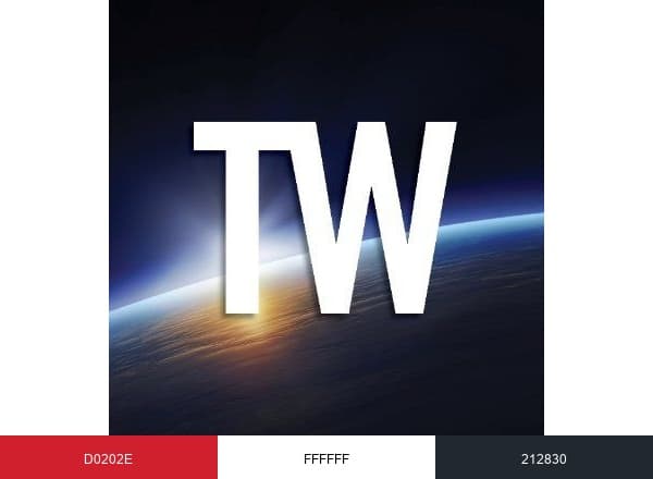Tomorrow's World brand color palette