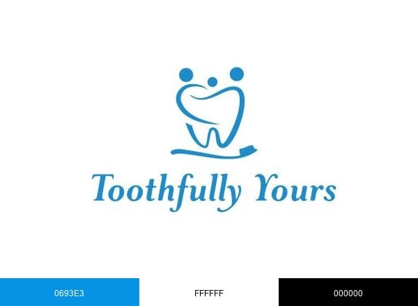 Toothfully Yours brand color palette