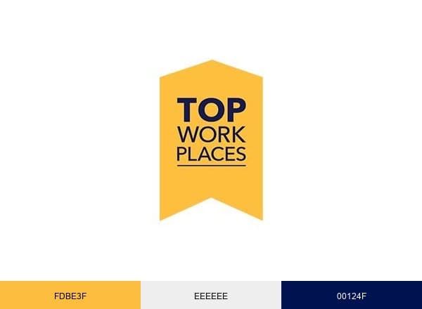 Top Workplaces brand color palette