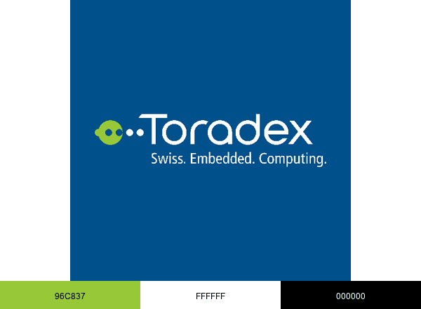 Toradex brand color palette