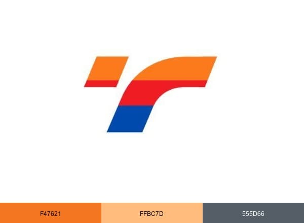 Tornado Bus Company brand color palette