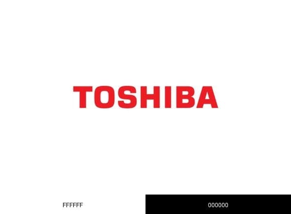 Toshiba Business brand color palette