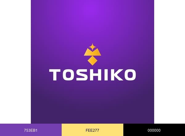 Toshiko brand color palette