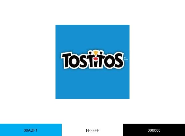 Tostitos brand color palette