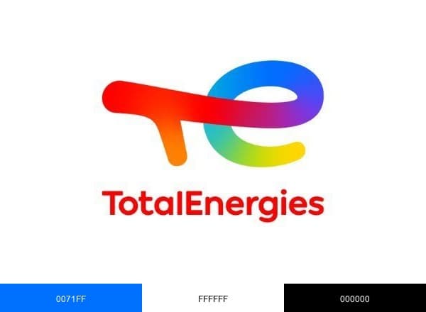 TotalEnergies France brand color palette