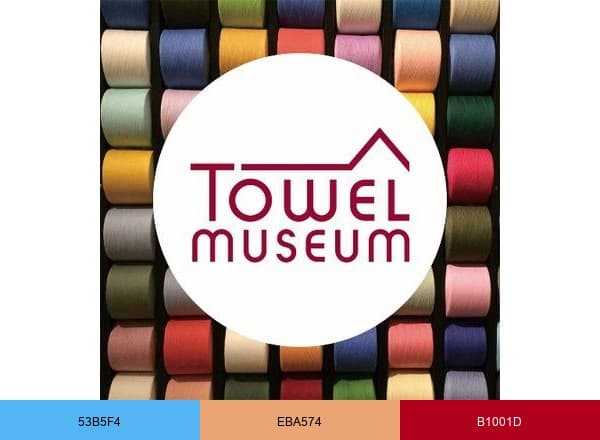 タオル美術館【公式】 brand color palette