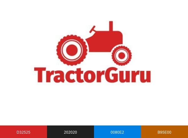 Tractor Guru brand color palette