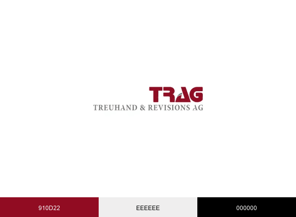 TRAG brand color palette