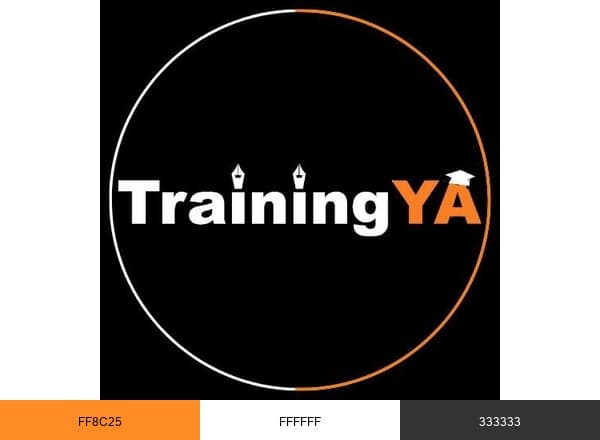 TrainingYA brand color palette