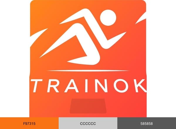 Trainok brand color palette