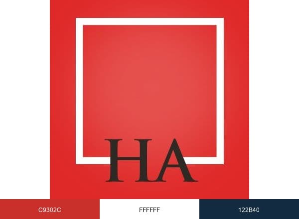 Hedilla Abogados brand color palette