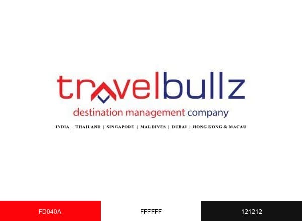 TravelBullz brand color palette