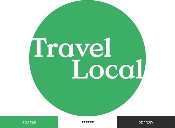 TravelLocal brand color palette