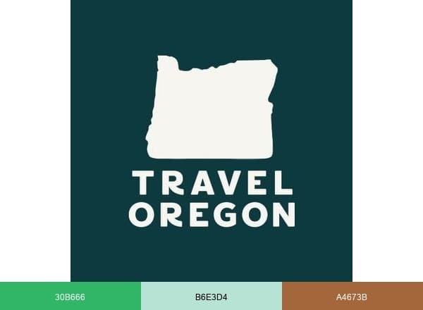 TravelOregon brand color palette
