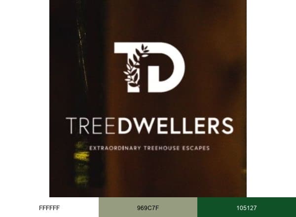 TreeDwellers brand color palette